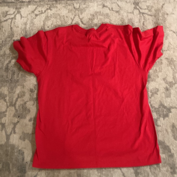 Reebok red Stampeders T-shirt - Picture 2 of 4